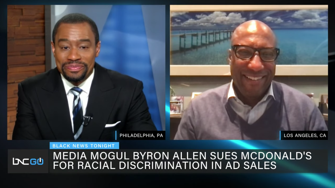 Watch Byron Allen Sues Mcdonalds For Racial Discrimination In