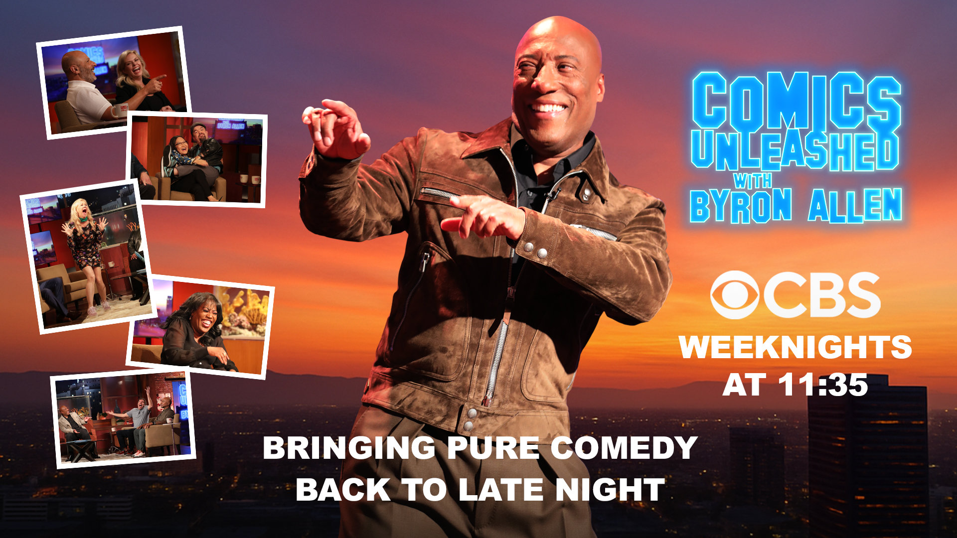CBS Weeknights Comics Unleashed with Byron Allen